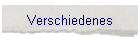 Verschiedenes